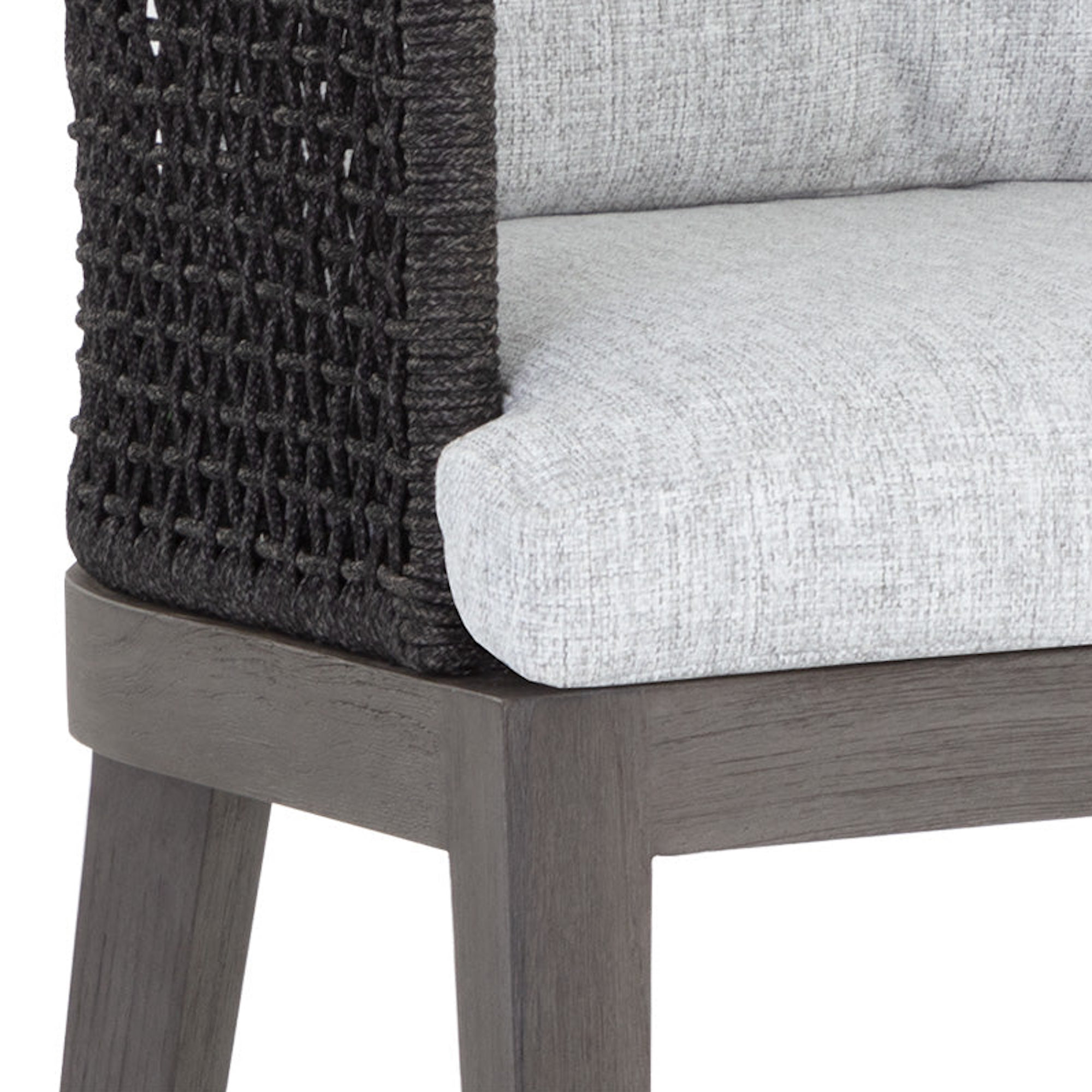 Capri Counter Stool - Smoke Grey
