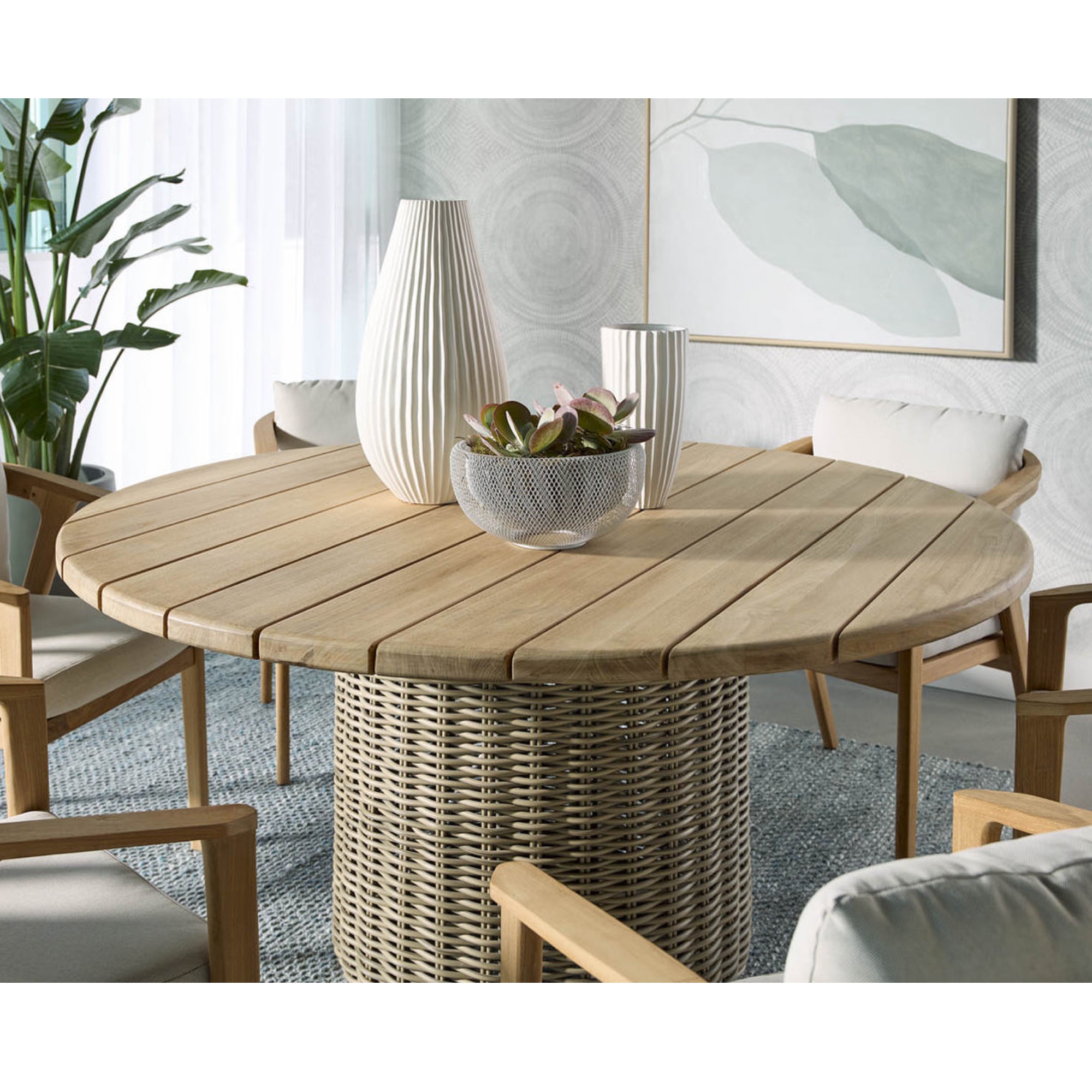 Riviera Dining Table - 60" - Round