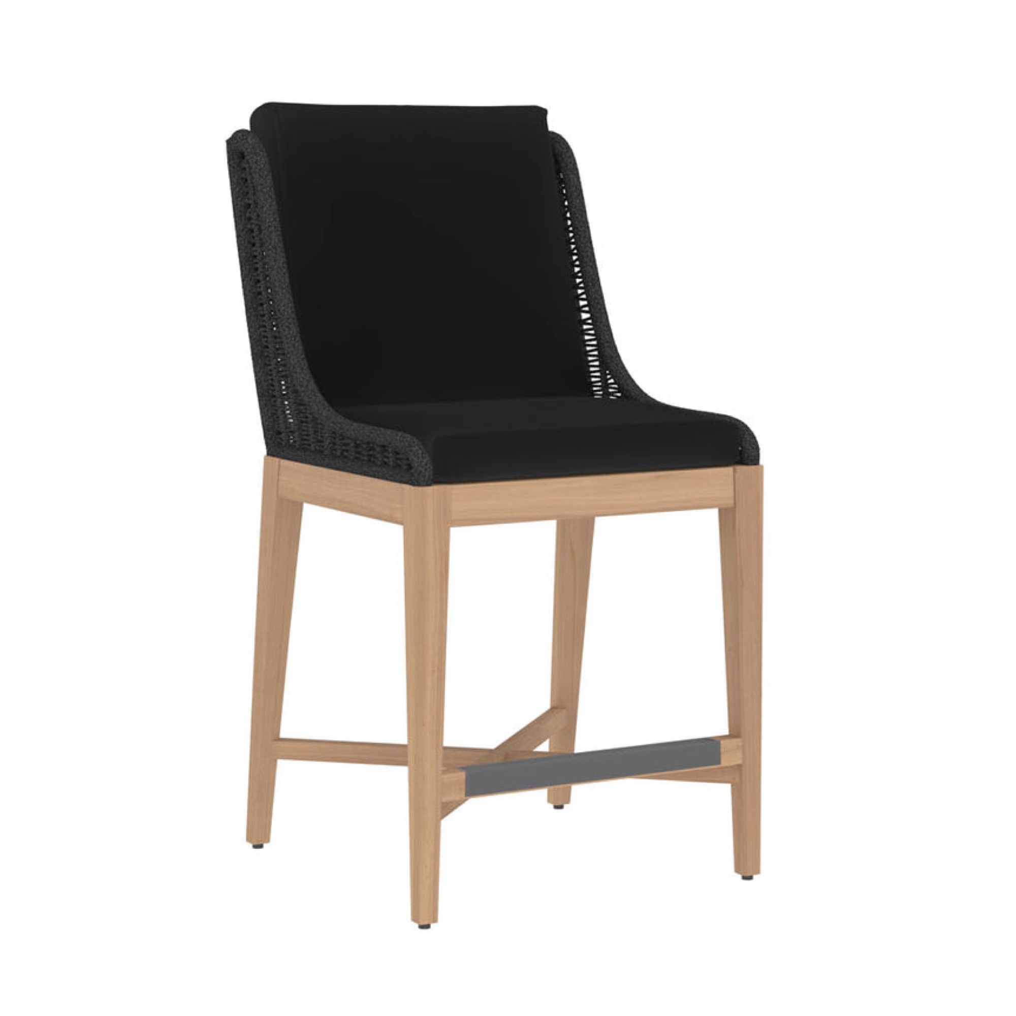 Sorrento Counter Stool - Black