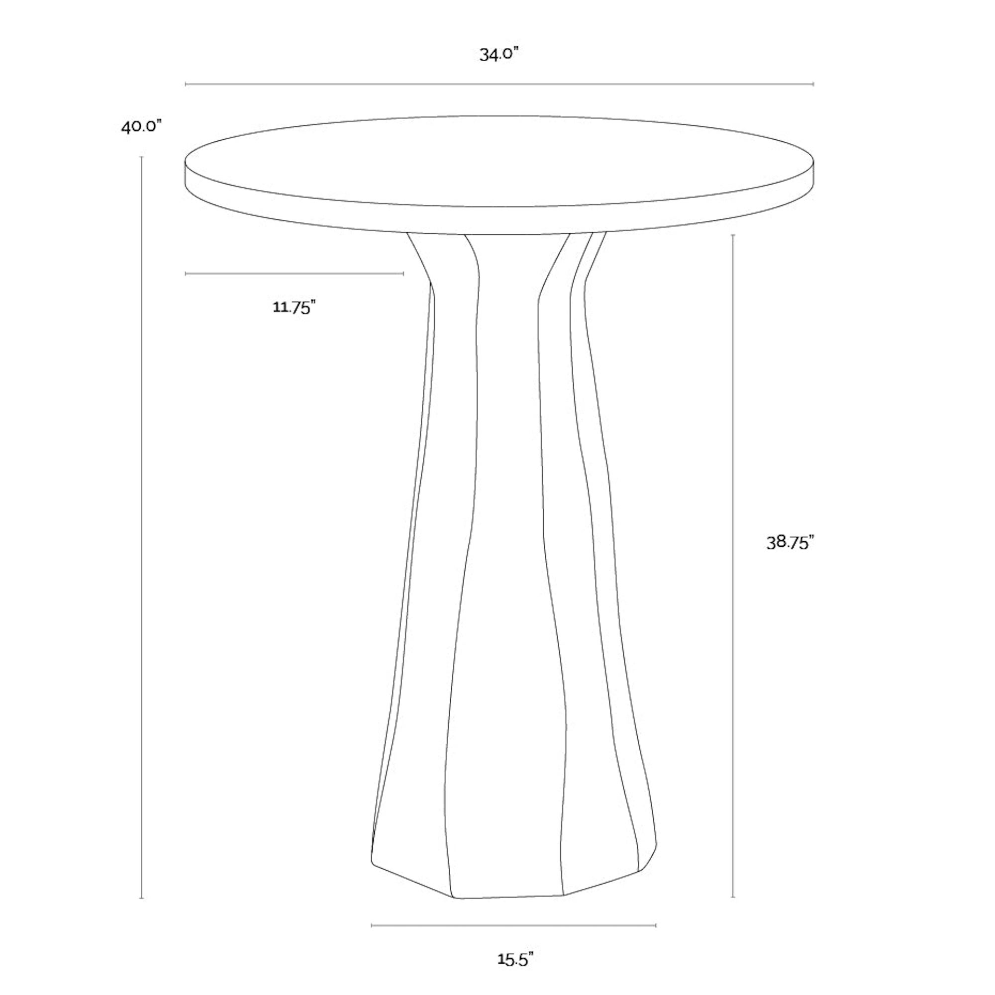 Kliff Bar Table - Black