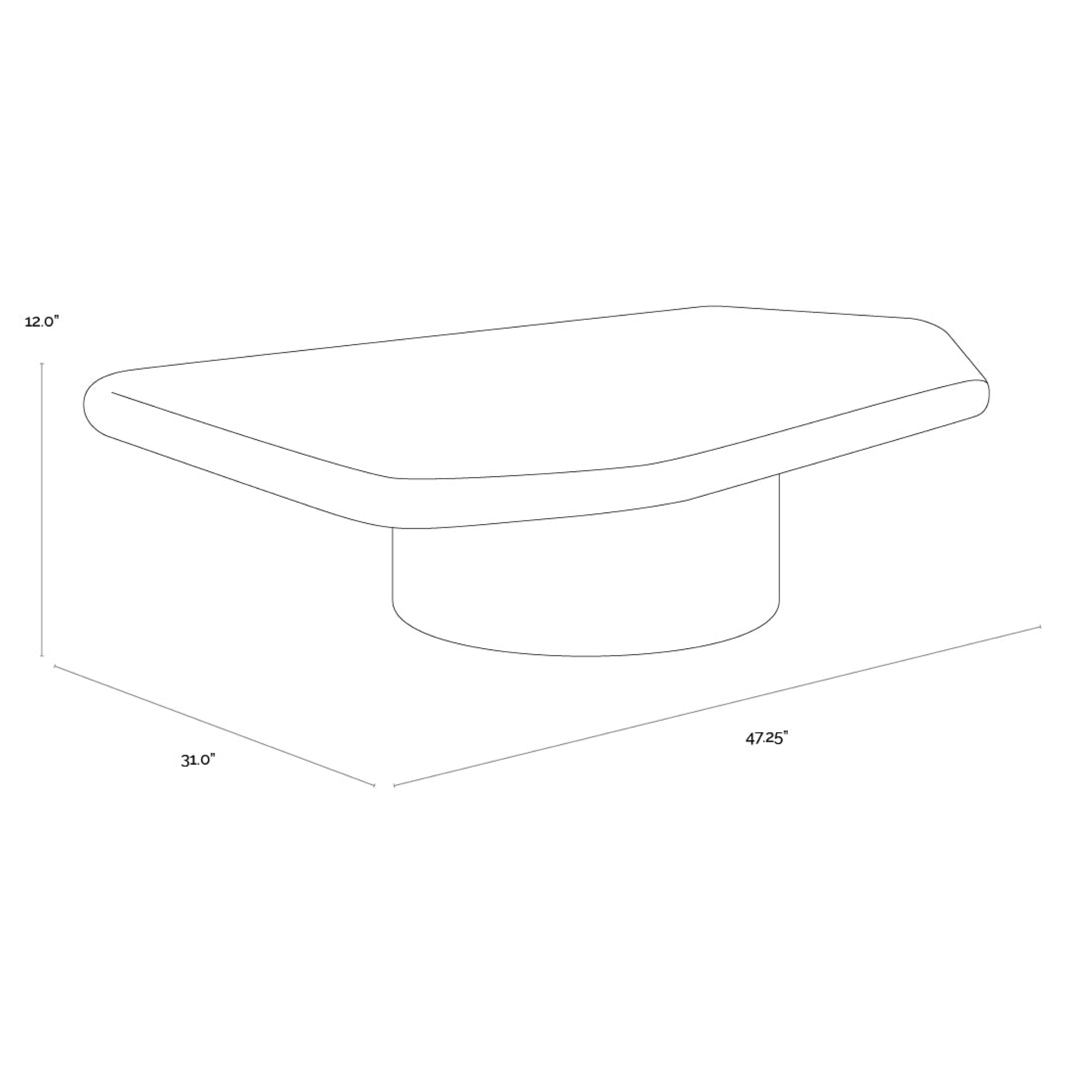 Detti Coffee Table - Large
