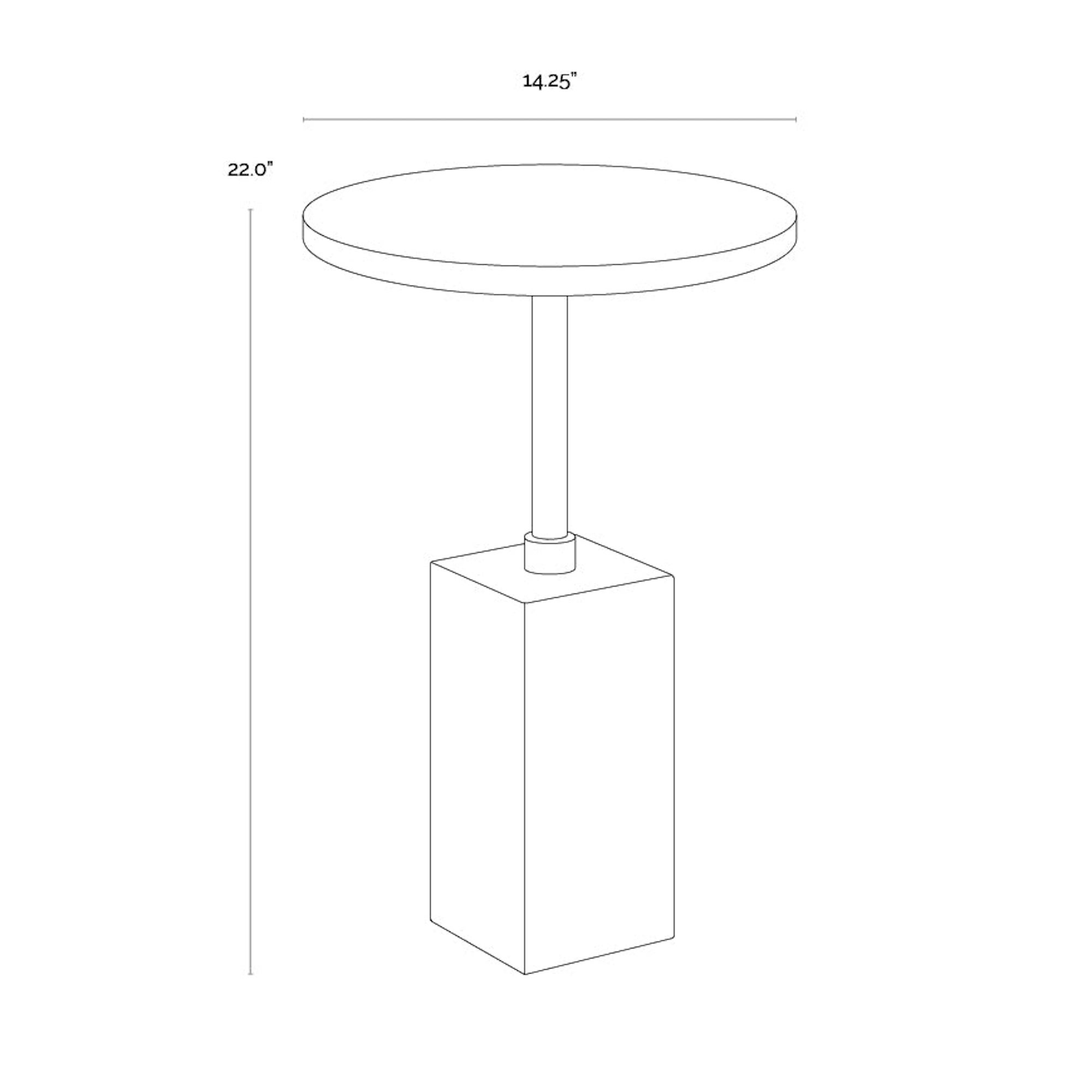 Mizani End Table - Green