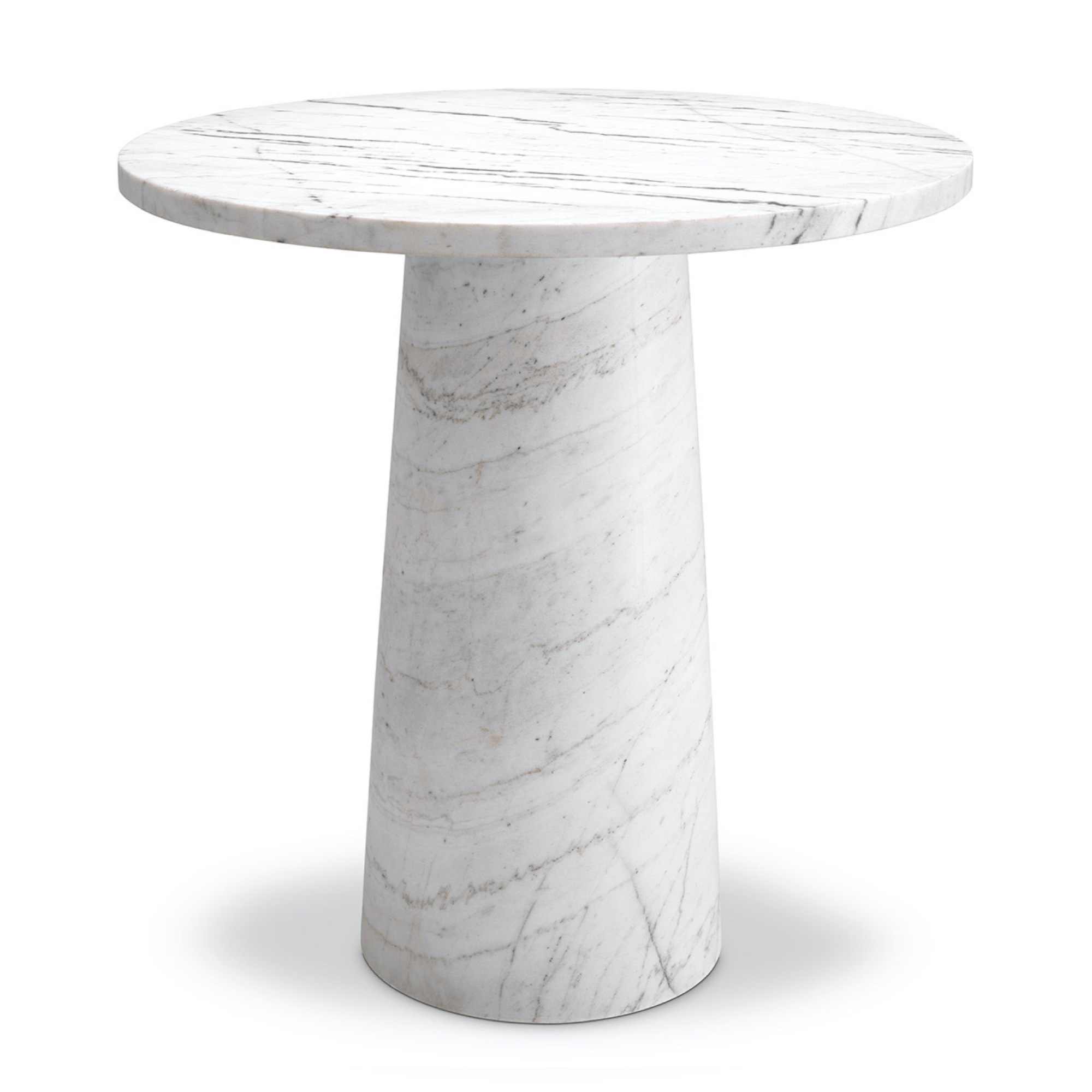 Terry SIDE TABLES - White marble