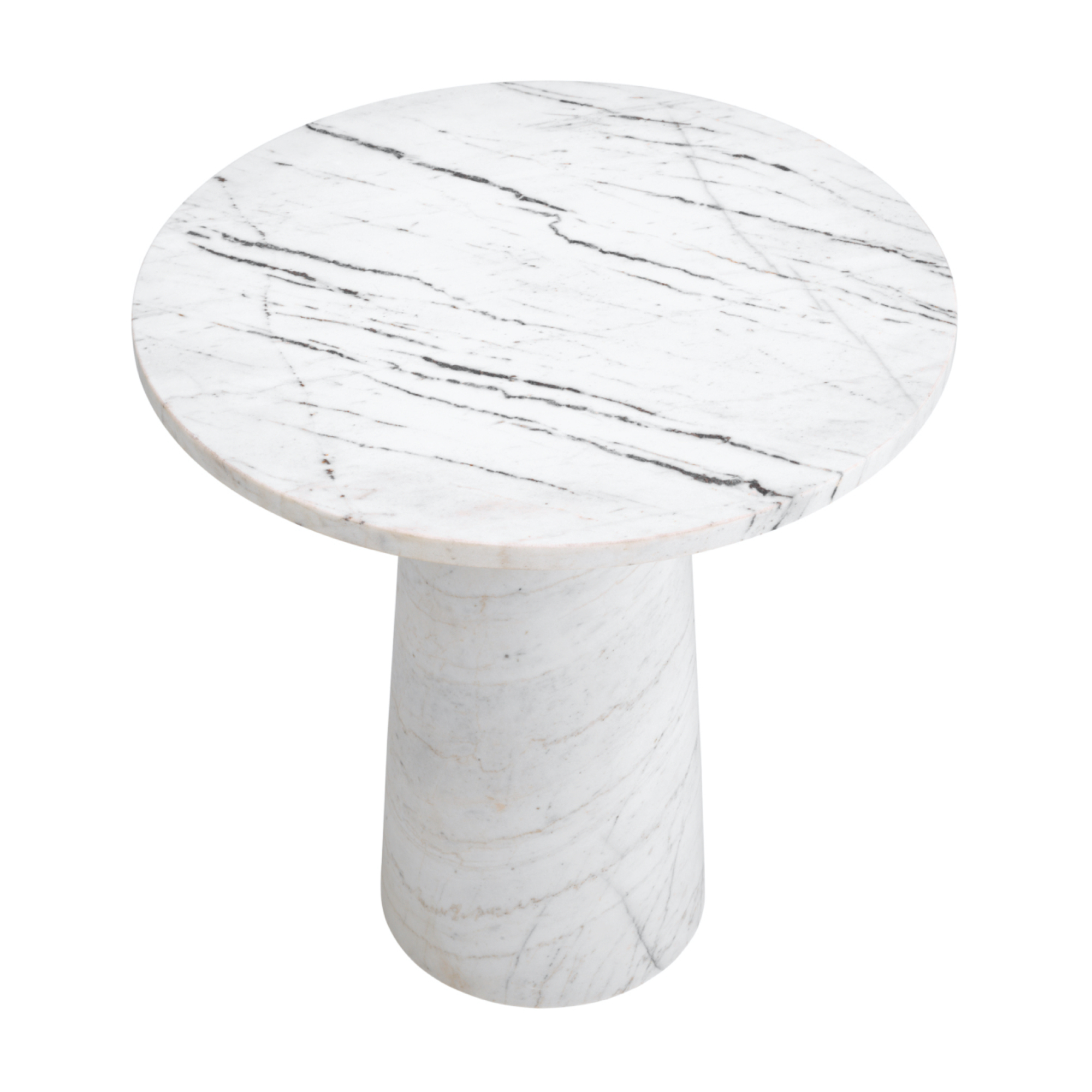 Terry SIDE TABLES - White marble
