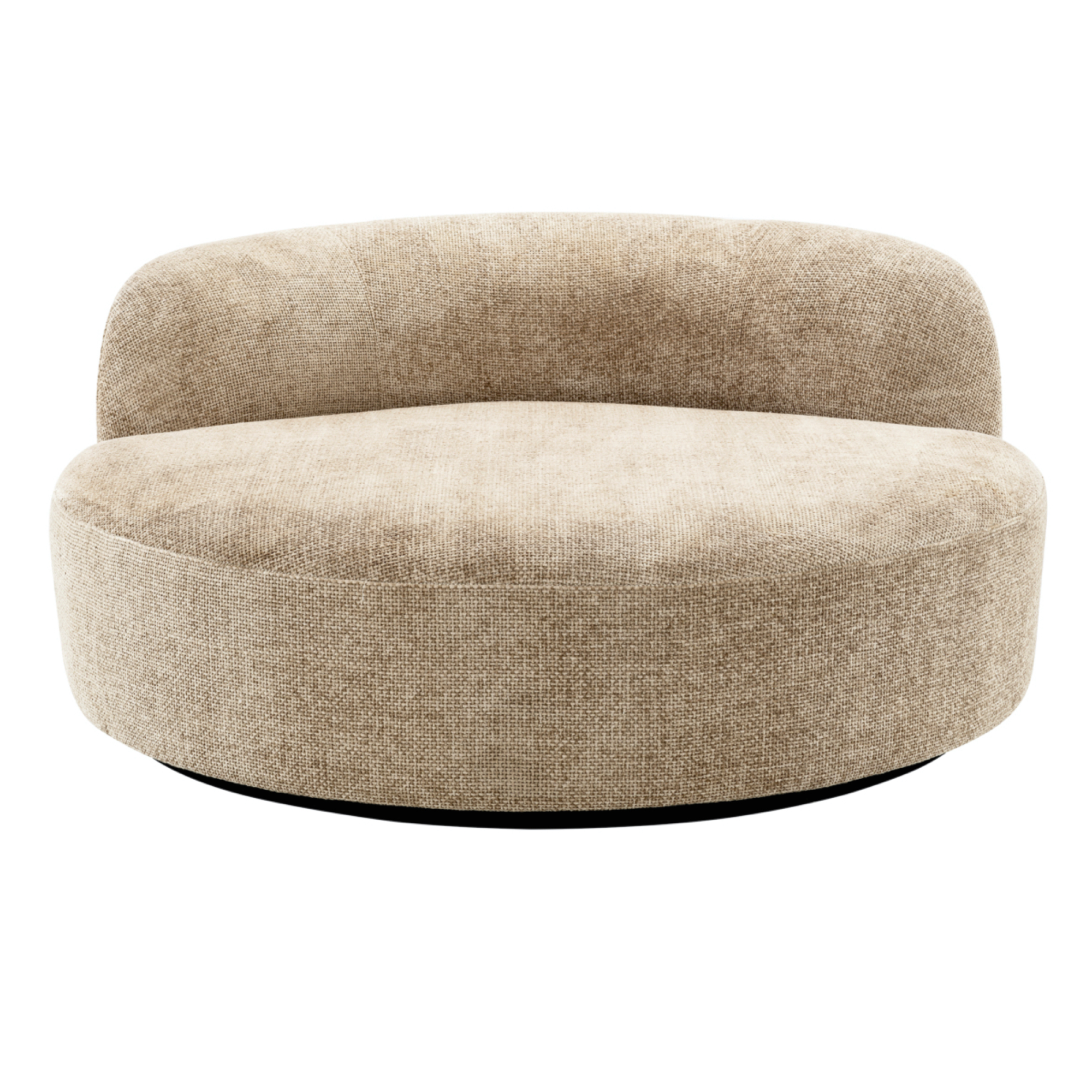 Björn Round Sofa - Lyssa sand