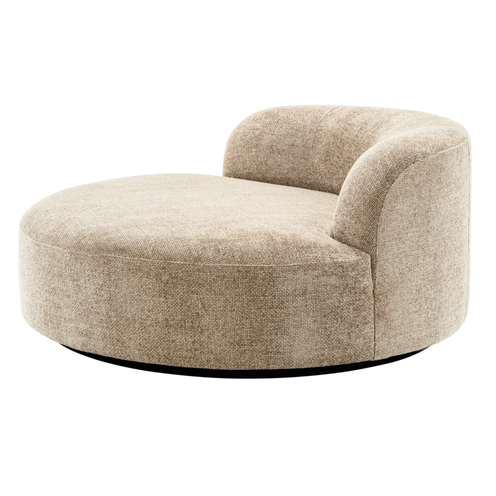 Björn Round Sofa - Lyssa sand