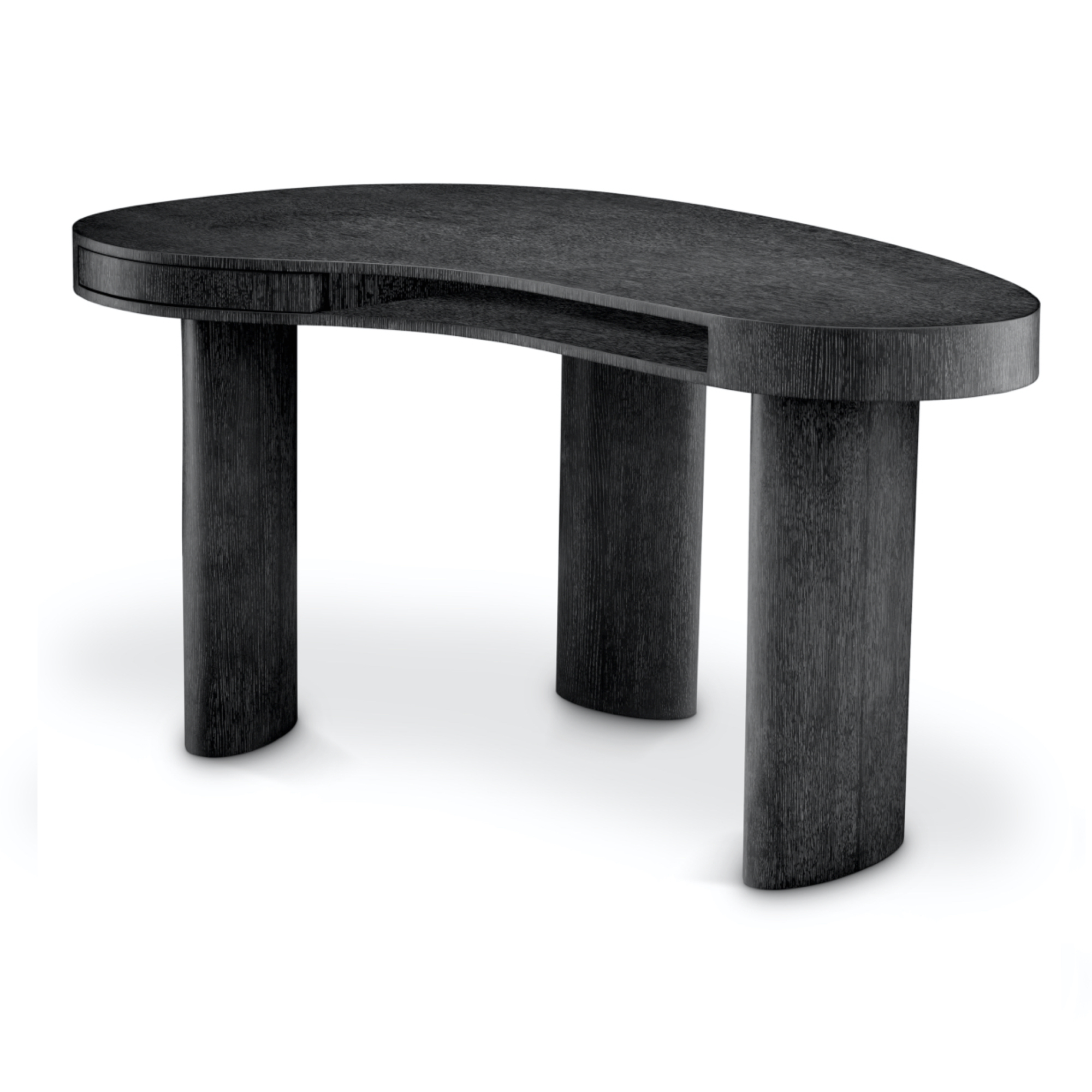 Vence Desk - Charcoal