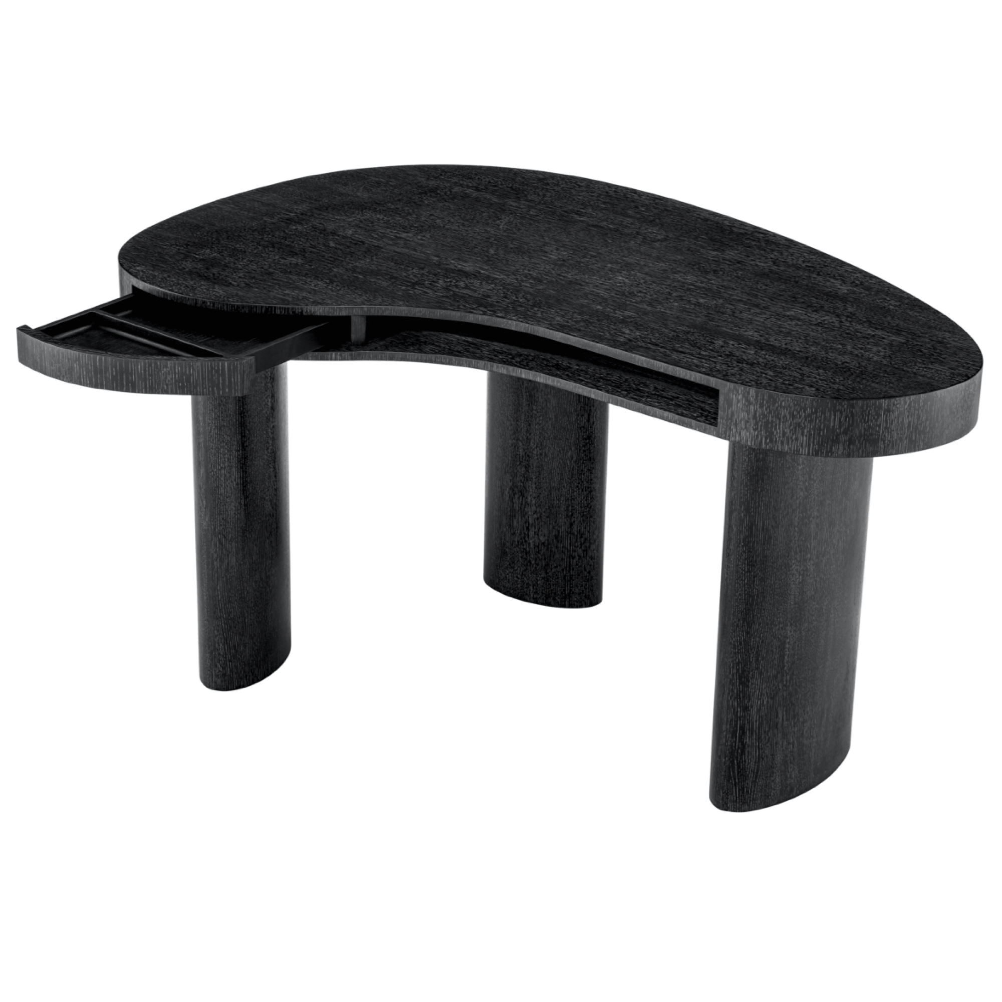 Vence Desk - Charcoal
