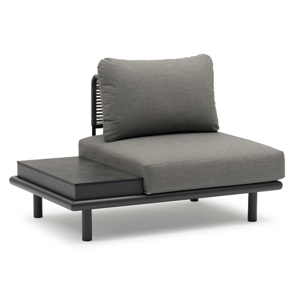 Play Armless Chair with SIDE TABLES