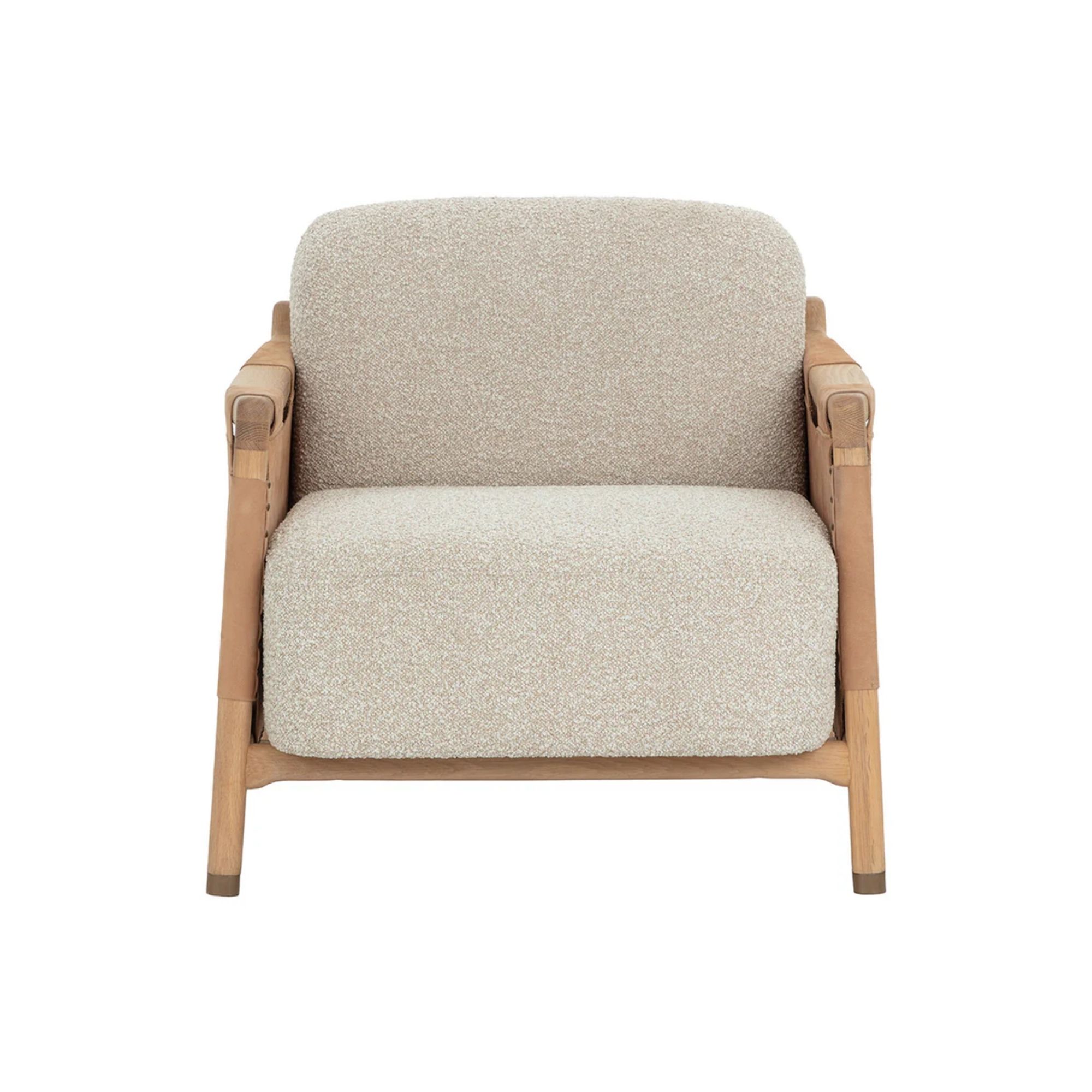 Calloway Lounge Chair - Light Oak