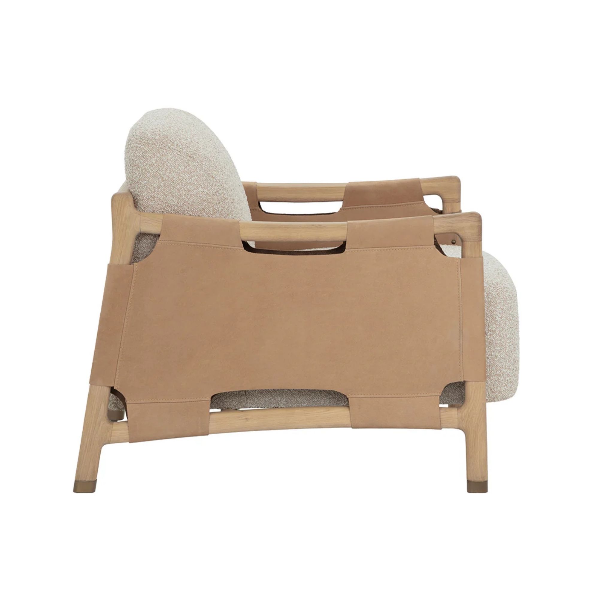 Calloway Lounge Chair - Light Oak