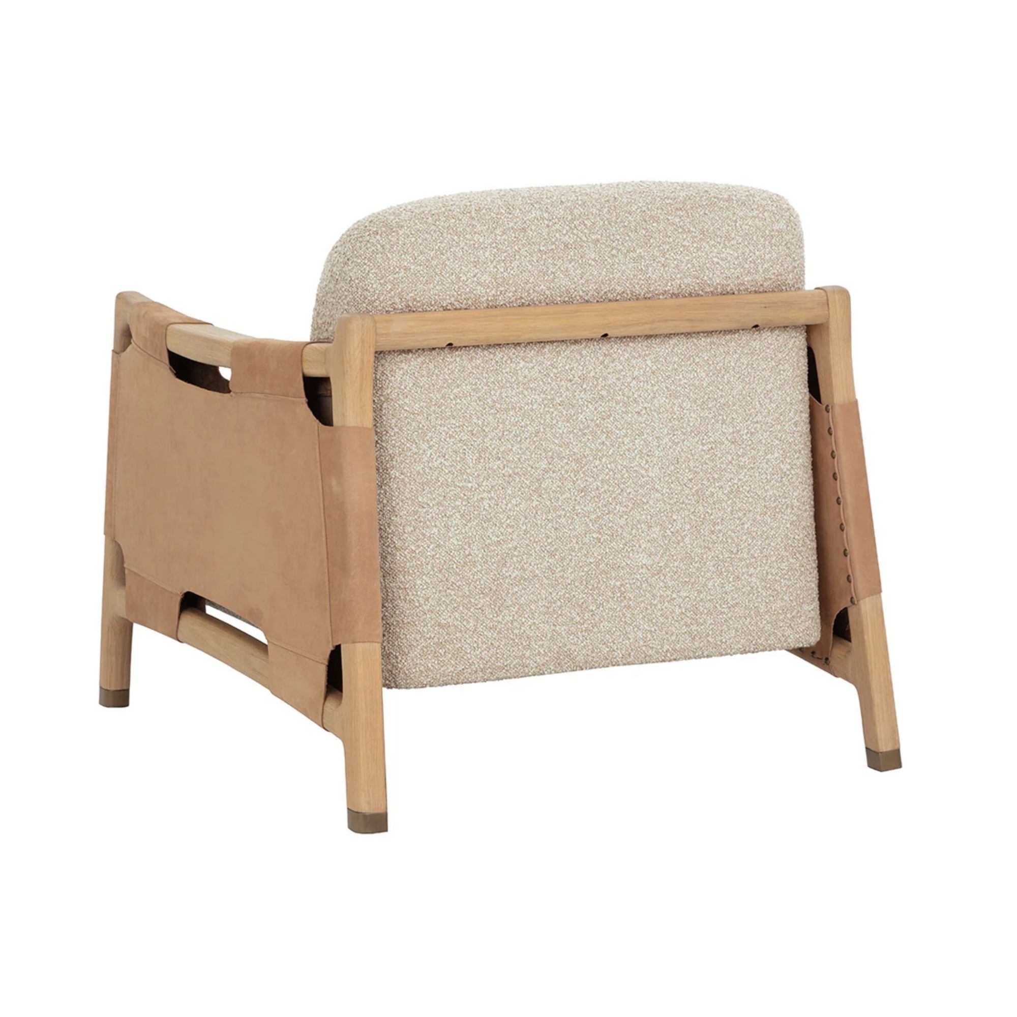 Calloway Lounge Chair - Light Oak