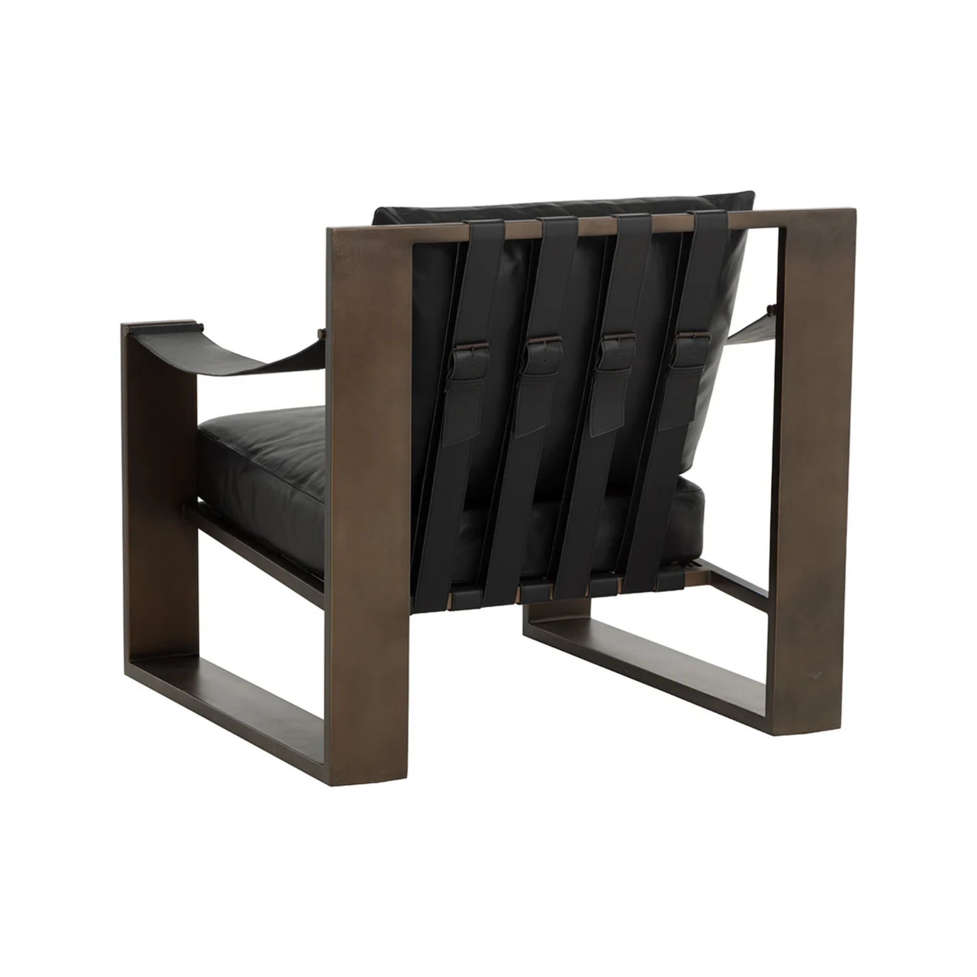 Berke Lounge Chair - Antique Bronze