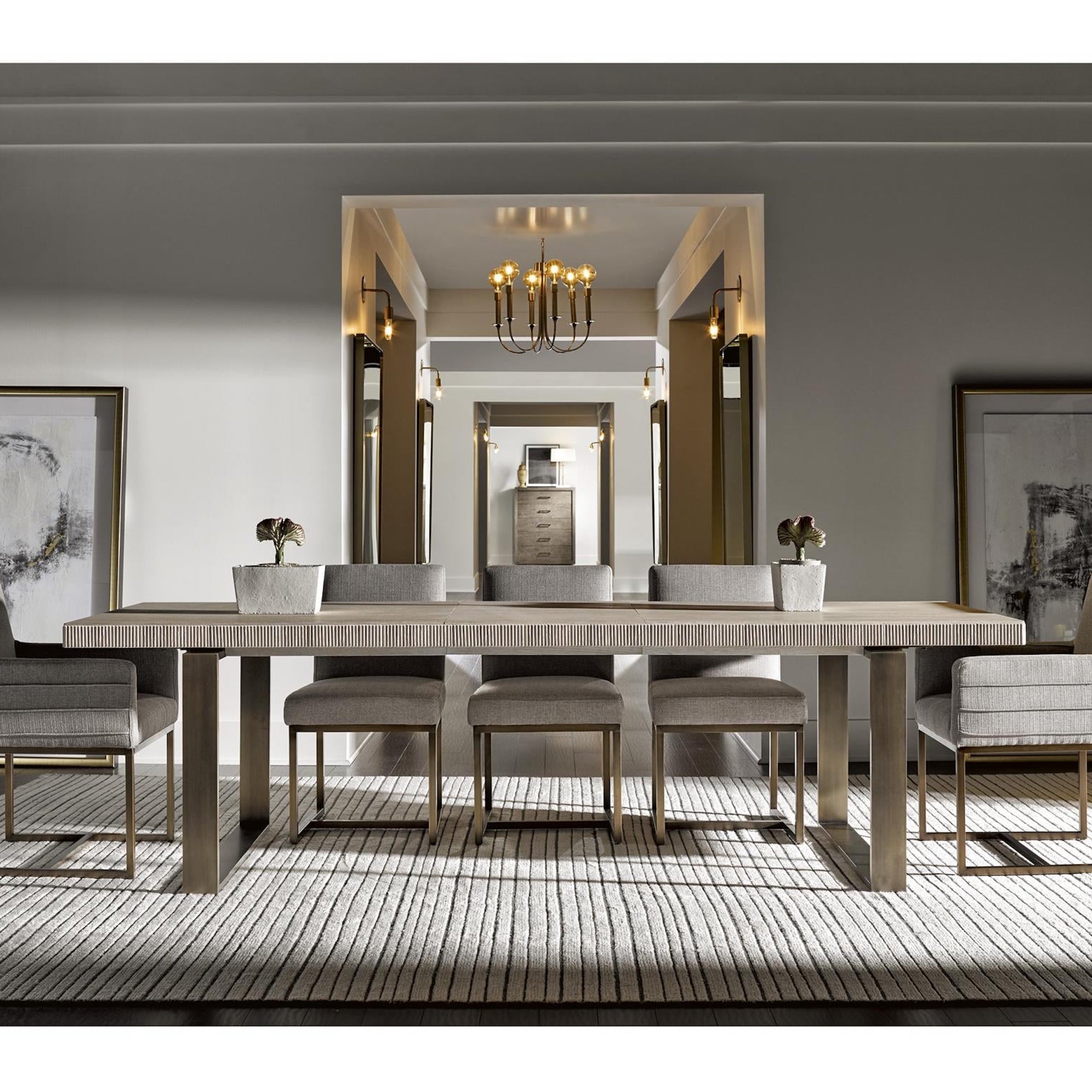 Robards Rectangular Dining Table - Quartz