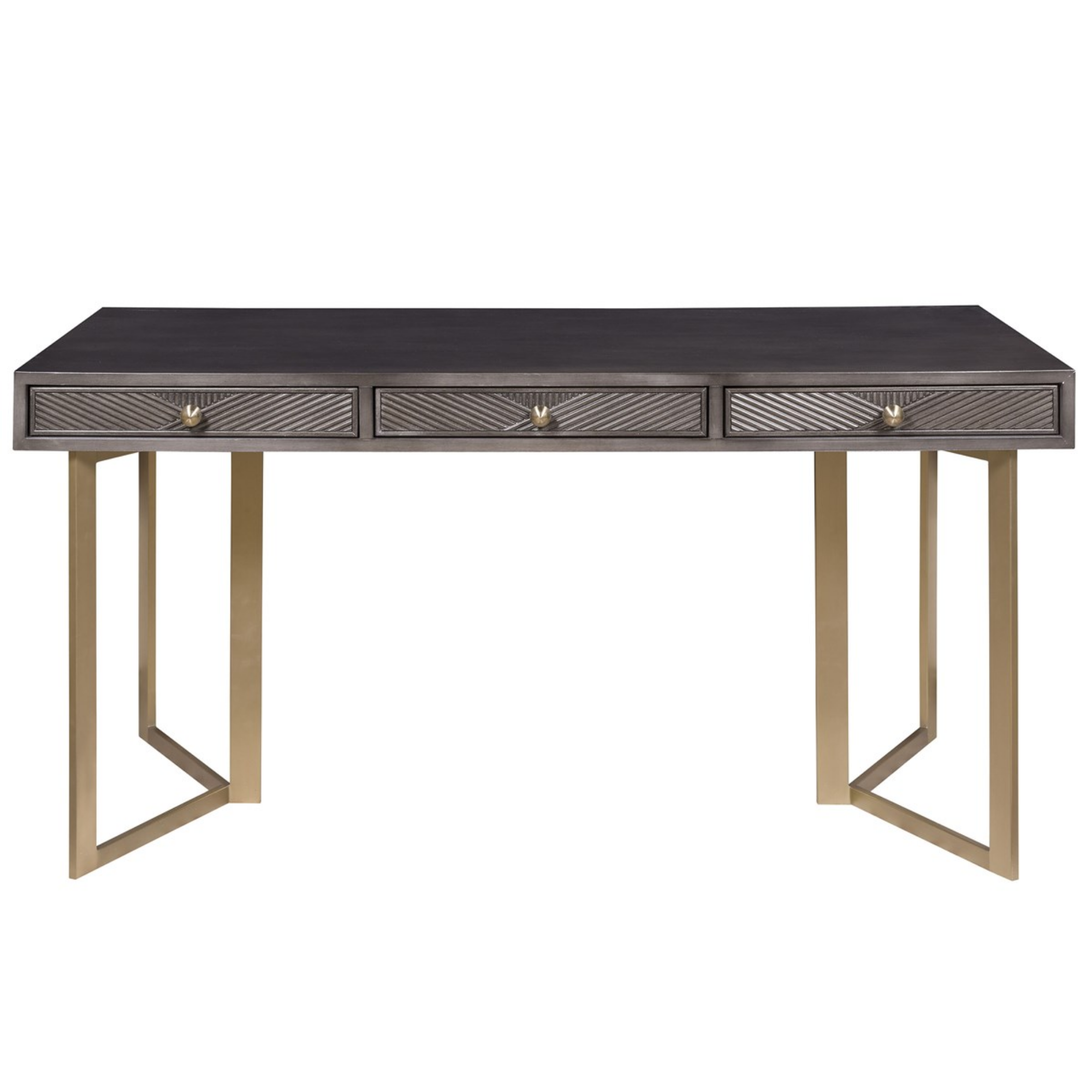 Berkley Desk with Metal V Base