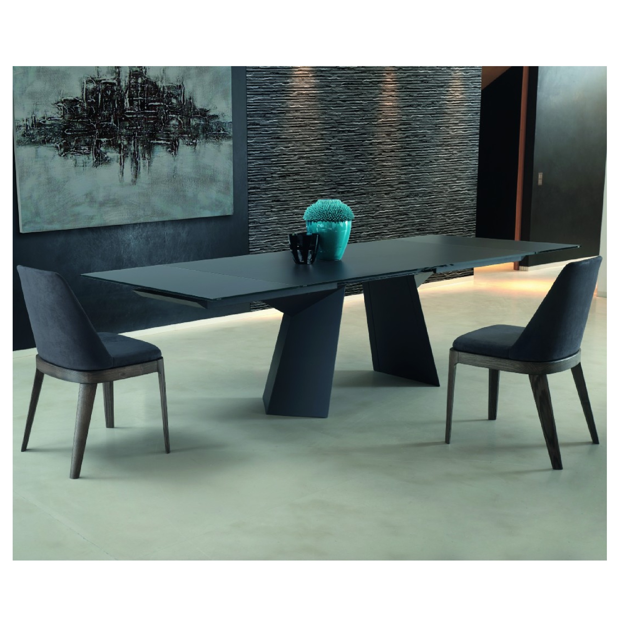 Fiandre Rectangular Extending Dining Table