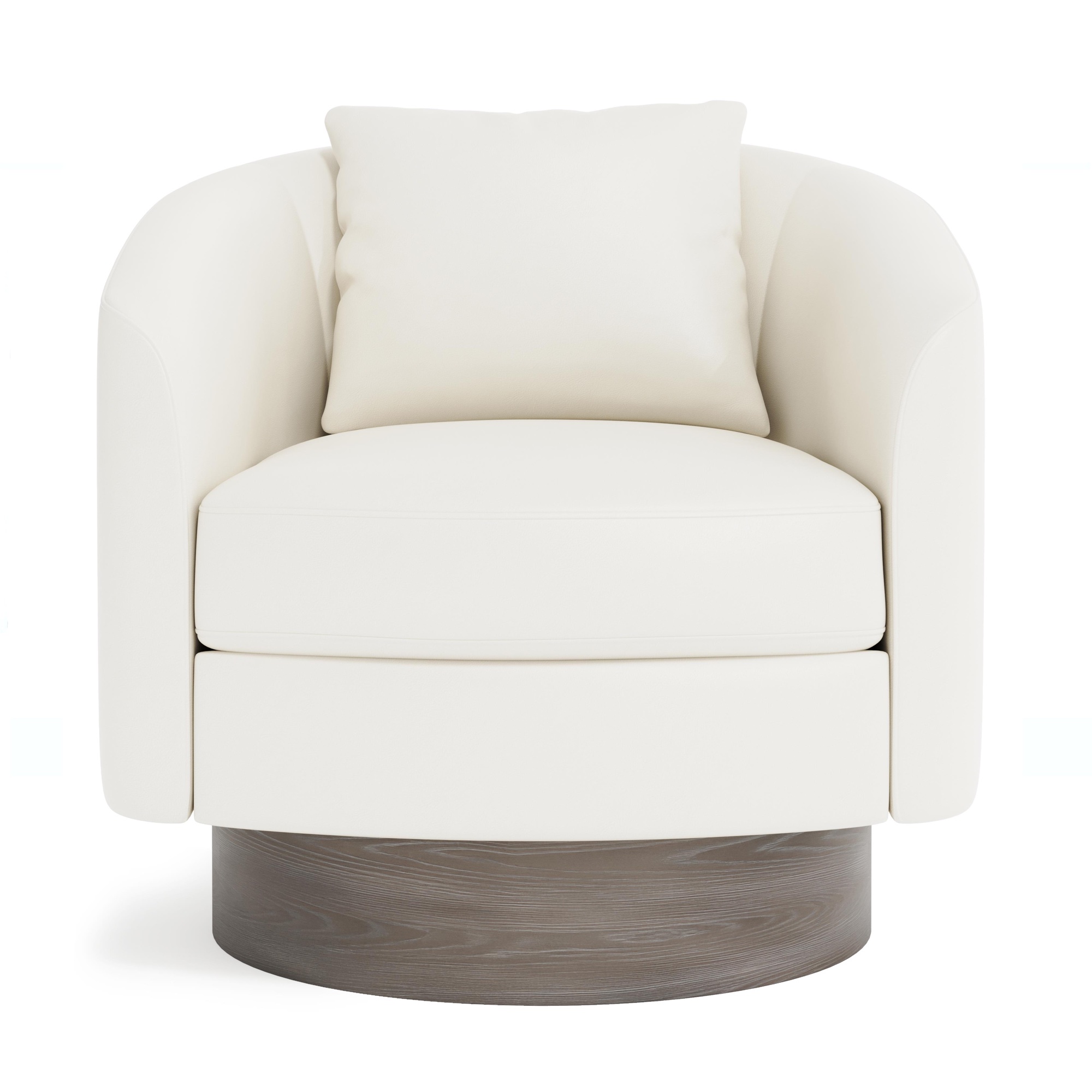 Camino Leather Swivel Chair