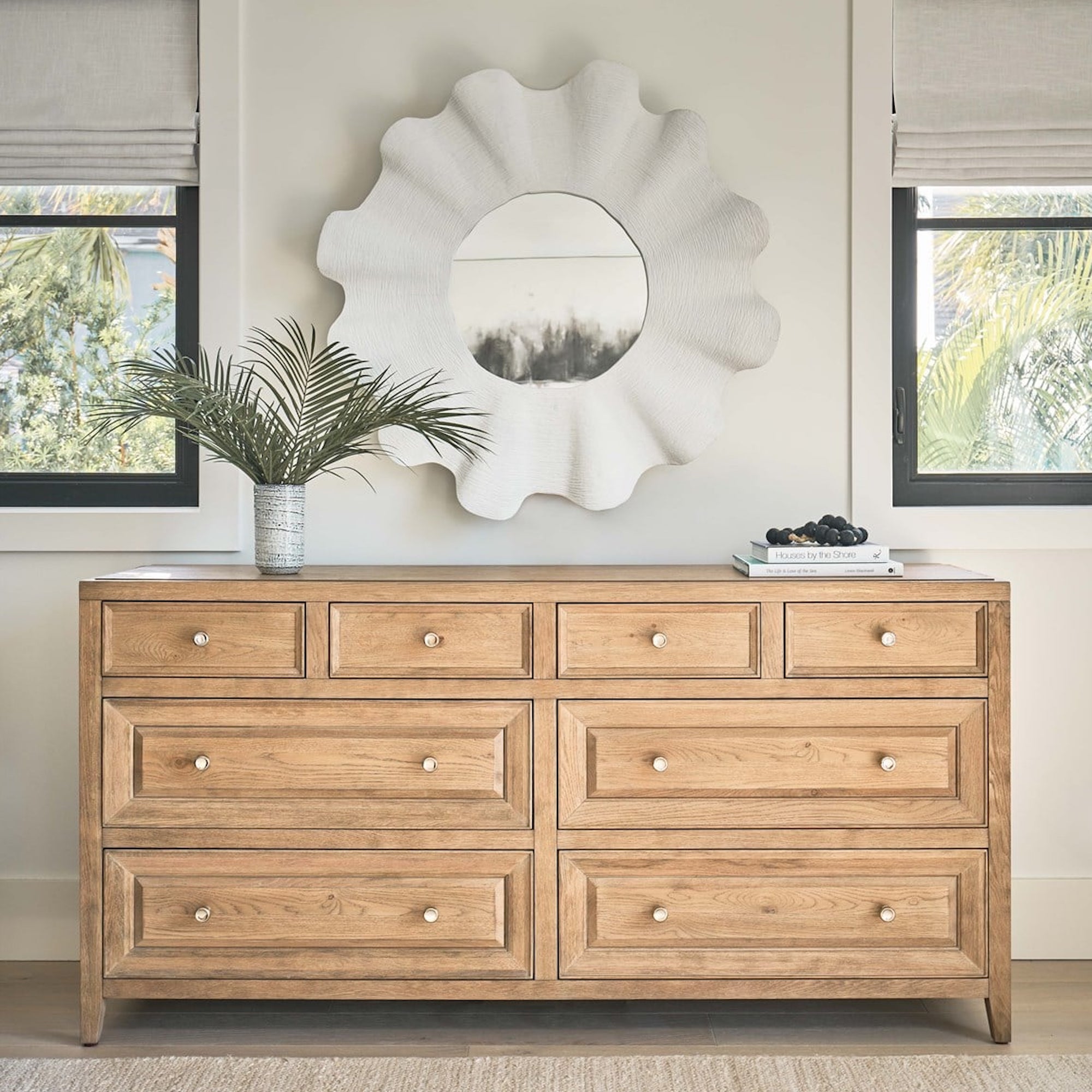 Scallop Mirror