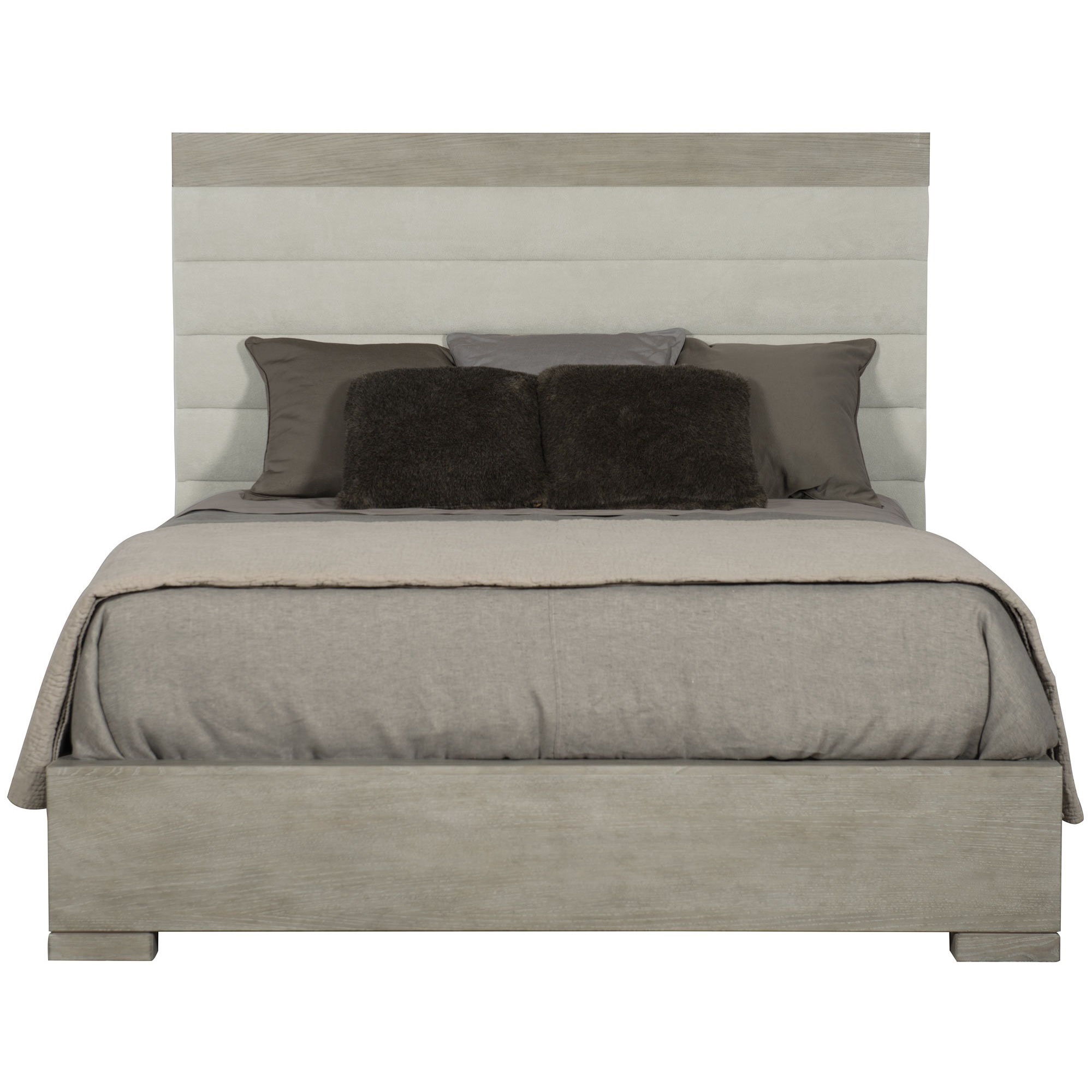 Linea Upholstered Panel Bed
