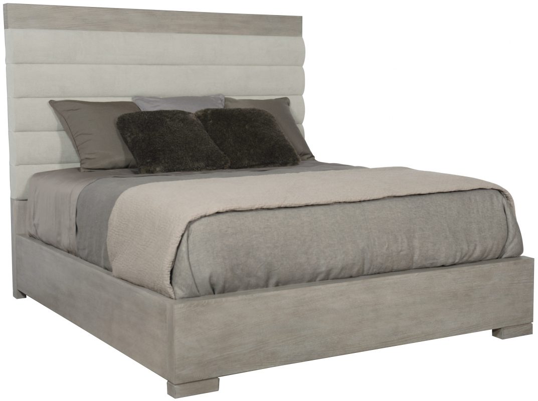 Linea Upholstered Panel Bed