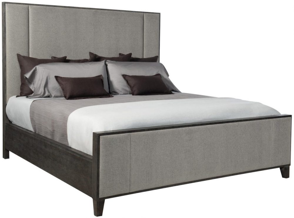 Linea Upholstered Panel Bed