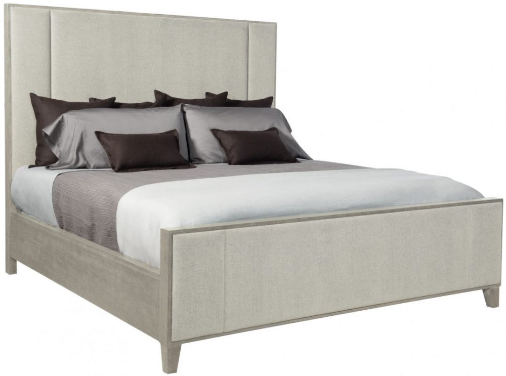 Linea Upholstered Panel Bed