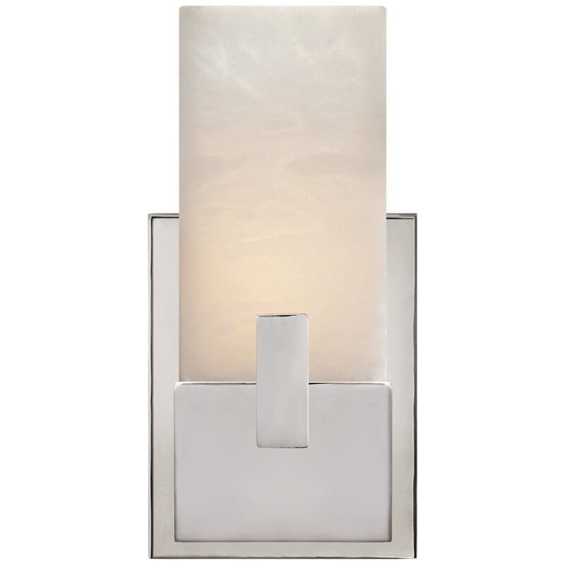 Covet Short Clip Bath Sconce in Antique-Burnished Brass