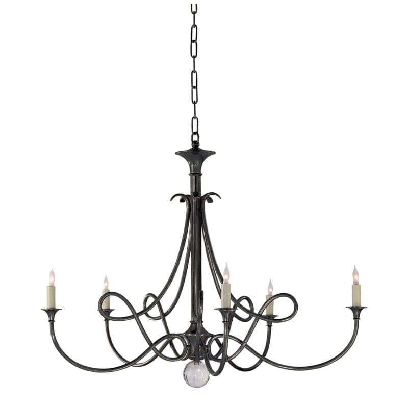 Double Twist Large Chandelier - Avenue Design high end lighting in Montreal