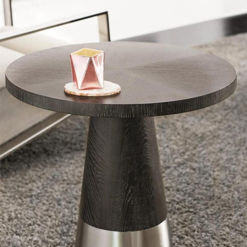 Decorage Round End Table - Avenue Design high end furniture in Montreal