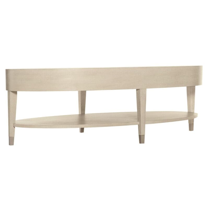 East Hampton Oval Cocktail Table - Avenue Design high end furniture in Montreal