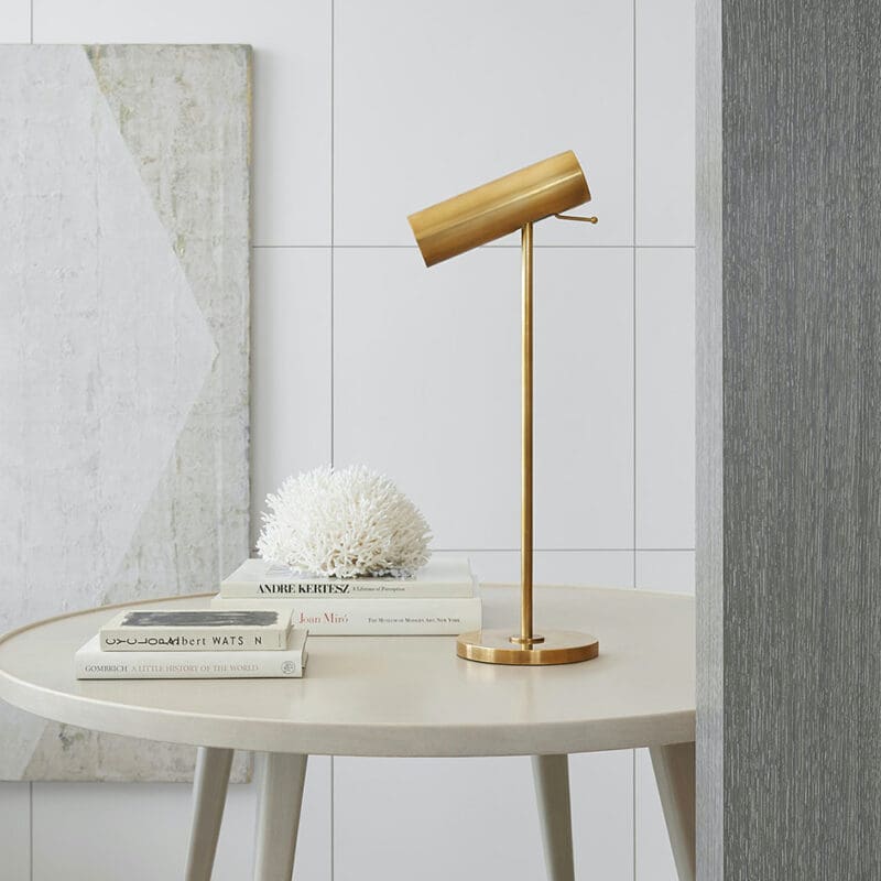 Lancelot Pivoting Desk Lamp - Avenue Design high end lighting in Montreal