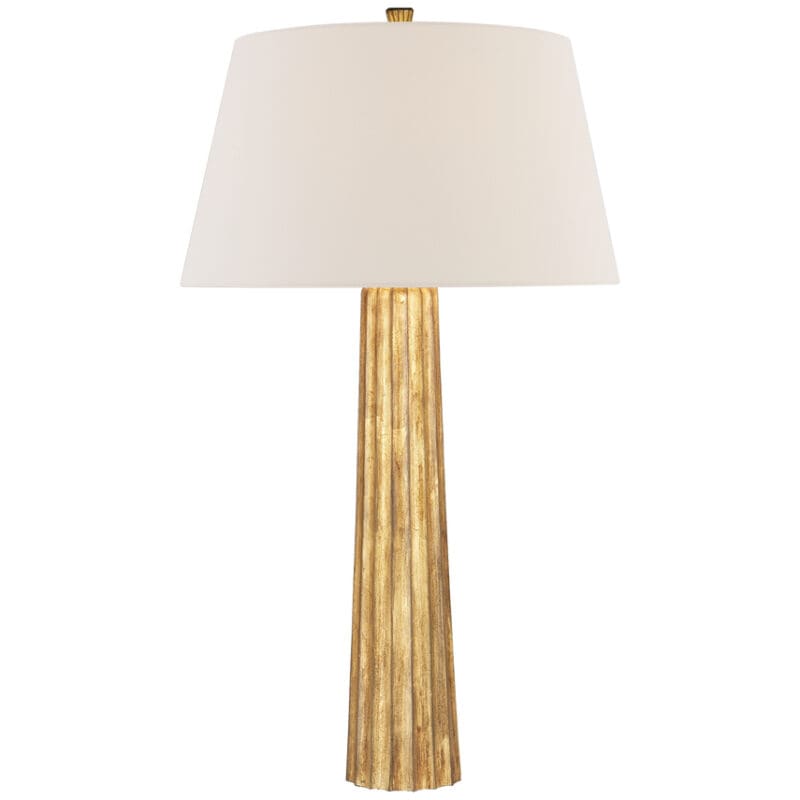 Fluted Spire Large Table Lamp - Avenue Design high end lighting in Montreal