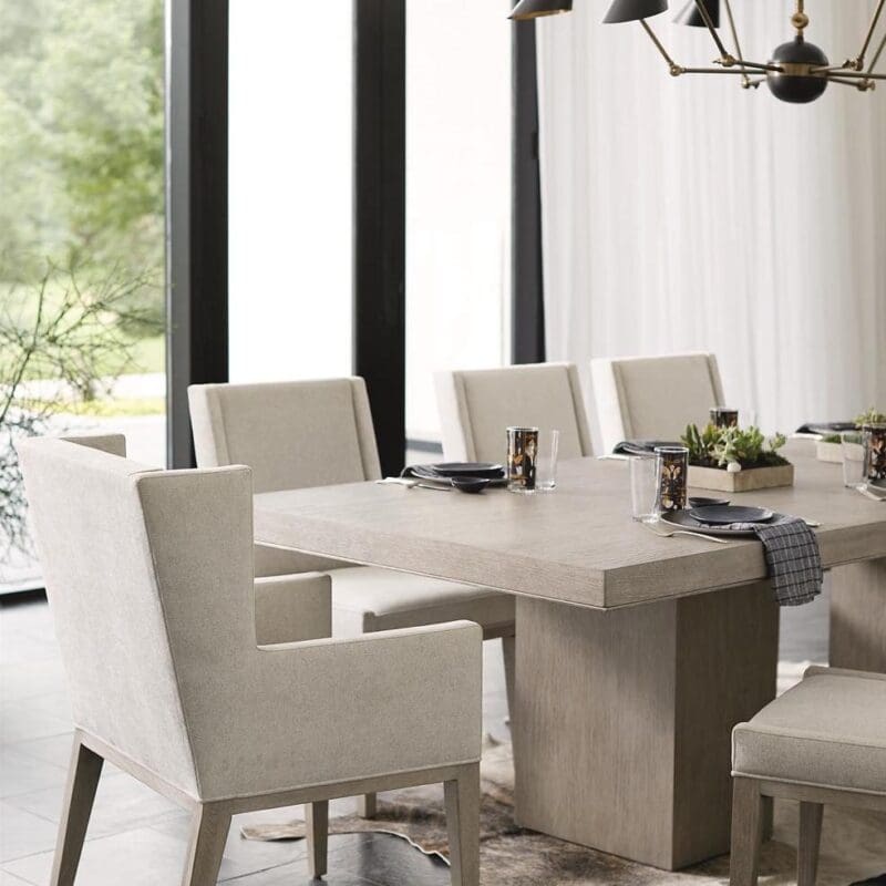 Linea Rectangular Dining Table - Avenue Design high end furniture in Montreal