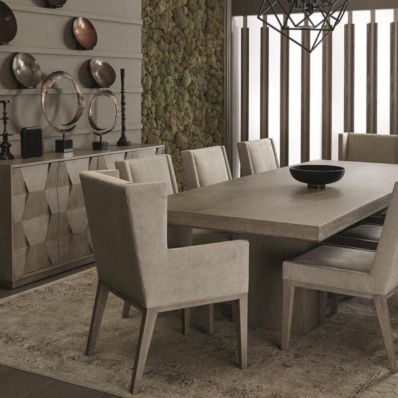 Linea Rectangular Dining Table - Avenue Design high end furniture in Montreal