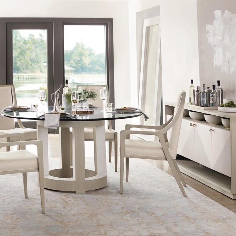 Axiom Round Dining Table - Avenue Design high end furniture in Montreal