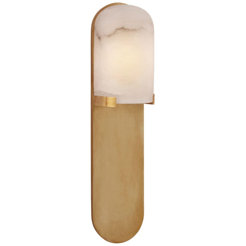 Melange Medium Elongated Pill Sconce - Avenue Design high end lighting in Montreal