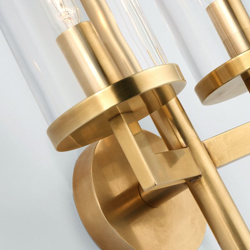 Liaison Double Sconce - Avenue Design high end lighting in Montreal