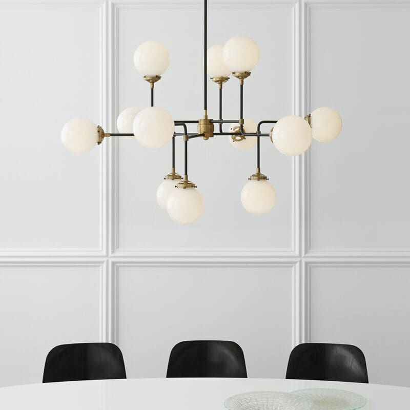 Bistro Medium Chandelier - Avenue Design high end lighting in Montreal