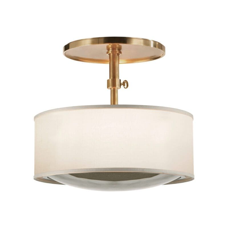 bradford small hexagonal flush mount