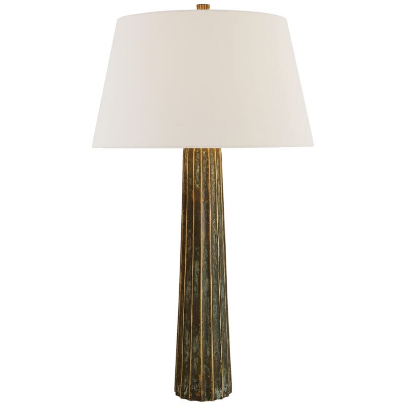 Fluted Spire Large Table Lamp - Avenue Design high end lighting in Montreal