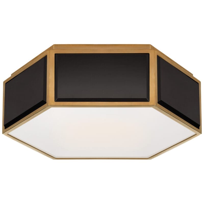 Bradford Small Hexagonal Flush Mount - Avenue Design high end lighting in Montreal