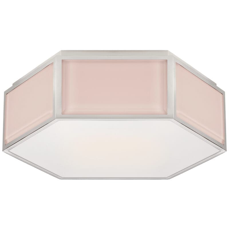 Bradford Small Hexagonal Flush Mount - Avenue Design high end lighting in Montreal