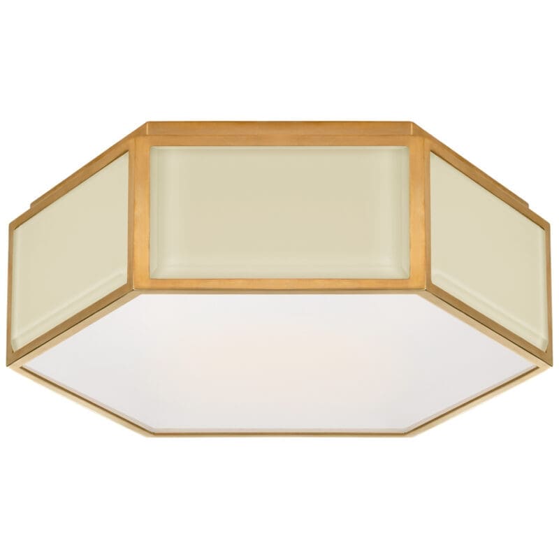 Bradford Small Hexagonal Flush Mount - Avenue Design high end lighting in Montreal