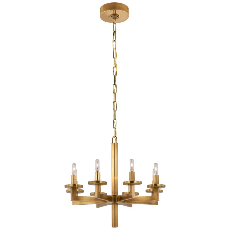 Liaison Single Tier Chandelier - Avenue Design high end lighting in Montreal