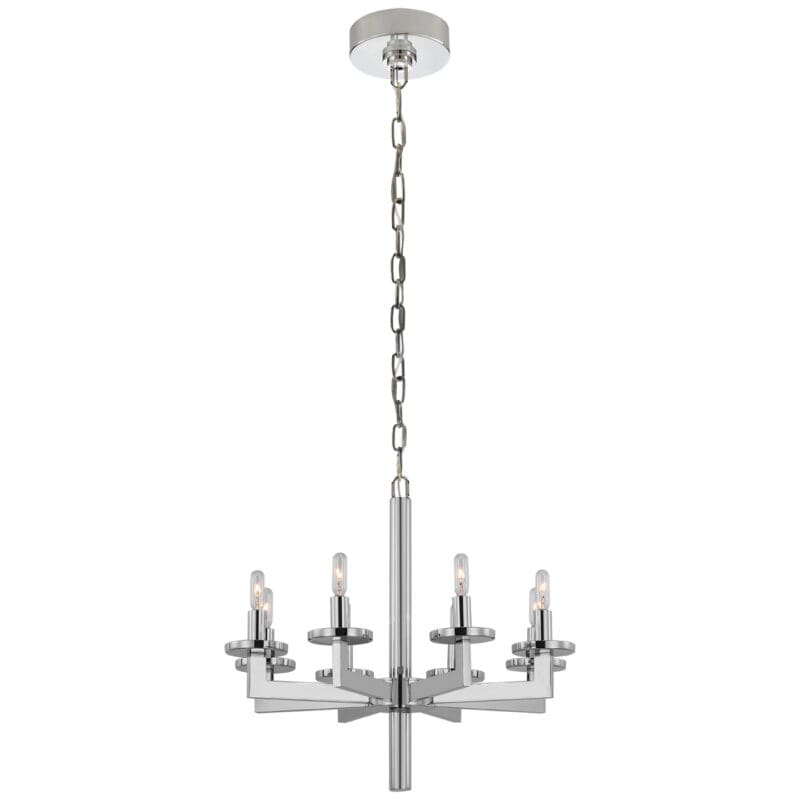 Liaison Single Tier Chandelier - Avenue Design high end lighting in Montreal