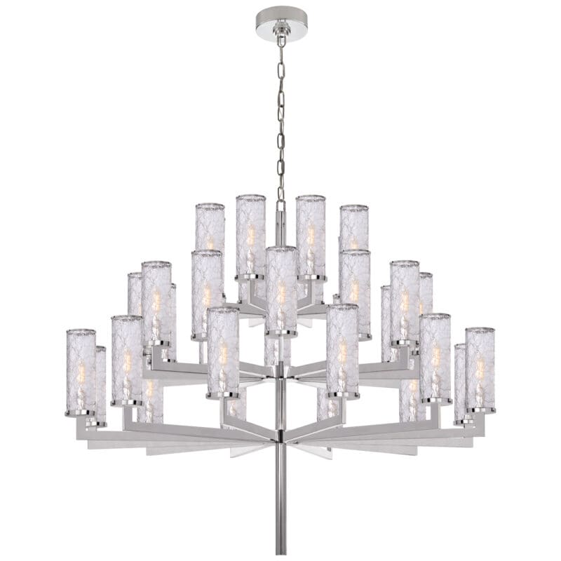 Liaison Triple Tier Chandelier - Avenue Design high end lighting in Montreal