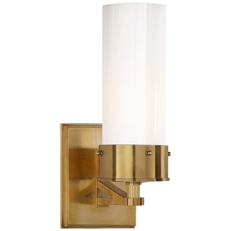 Marais Medium Bath Sconce - Avenue Design high end lighting in Montreal