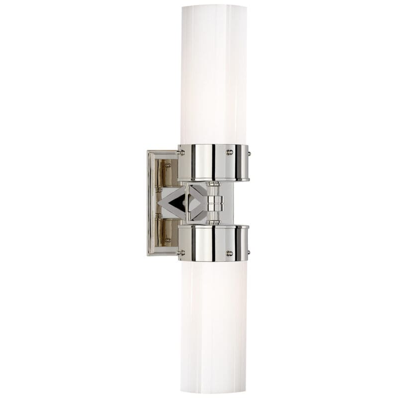 Marais Large Double Bath Sconce - Avenue Design high end lighting in Montreal