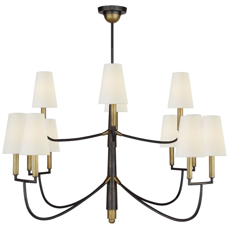 Farlane Large Chandelier - Avenue Design high end lighting in Montreal