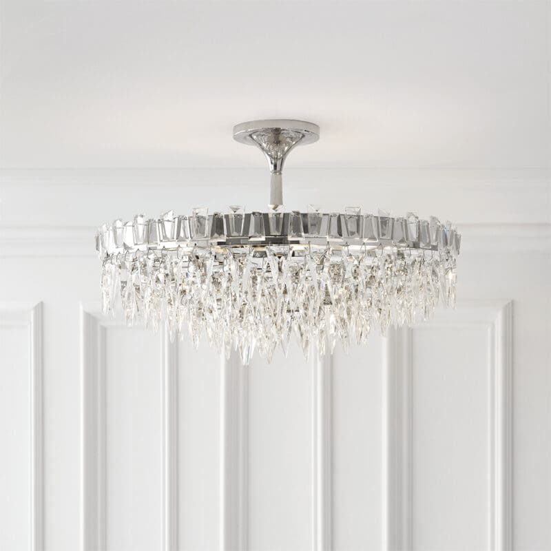 Trillion Large Flush Mount - Avenue Design high end lighting in Montreal